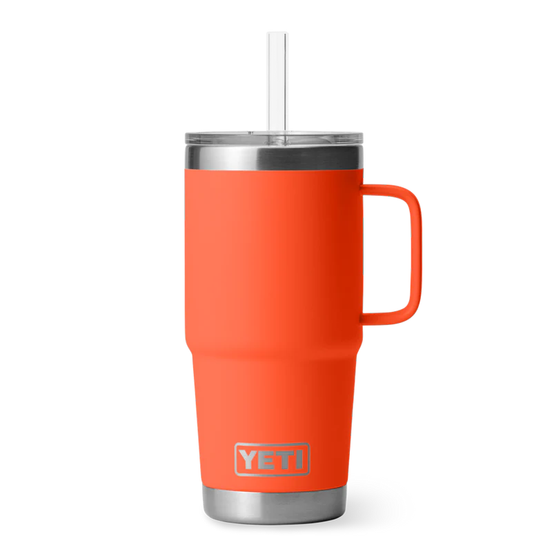 Yeti Rambler 25oz Straw Mug With Straw Lid
