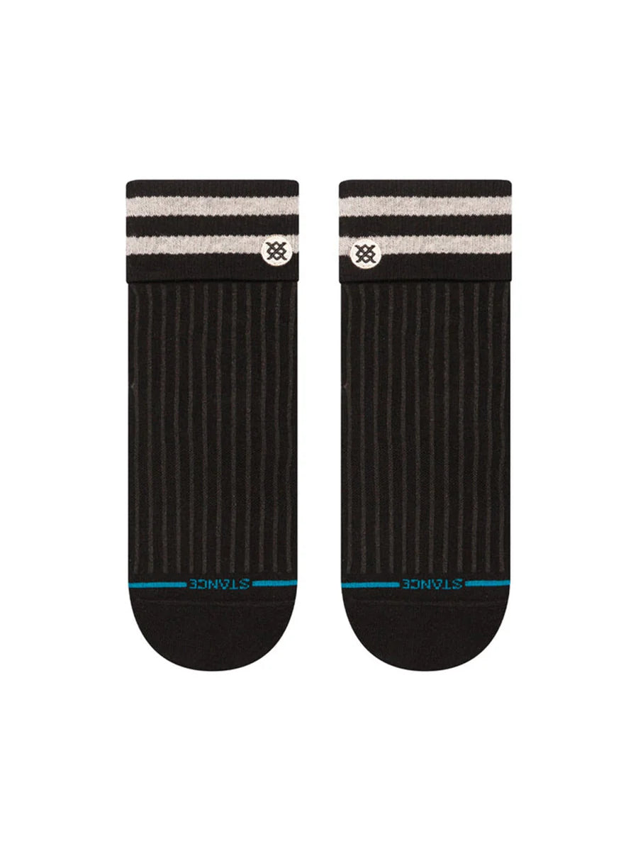 Roll Cuff Quarter Sock- Women's