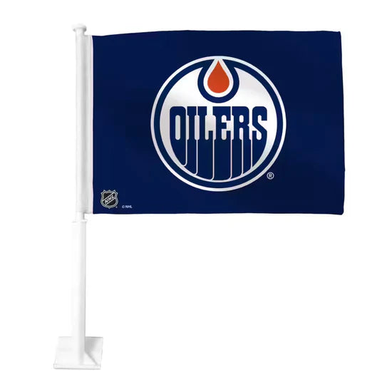 TSV 2-Sided Car Flag- Edmonton Oilers