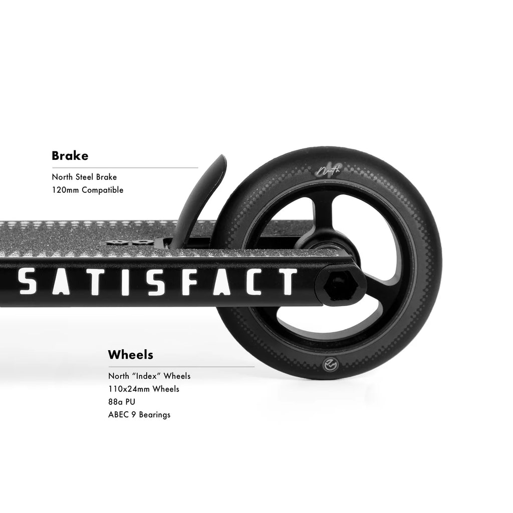 North Scooters Satisfact G5 Complete Scooter- Black
