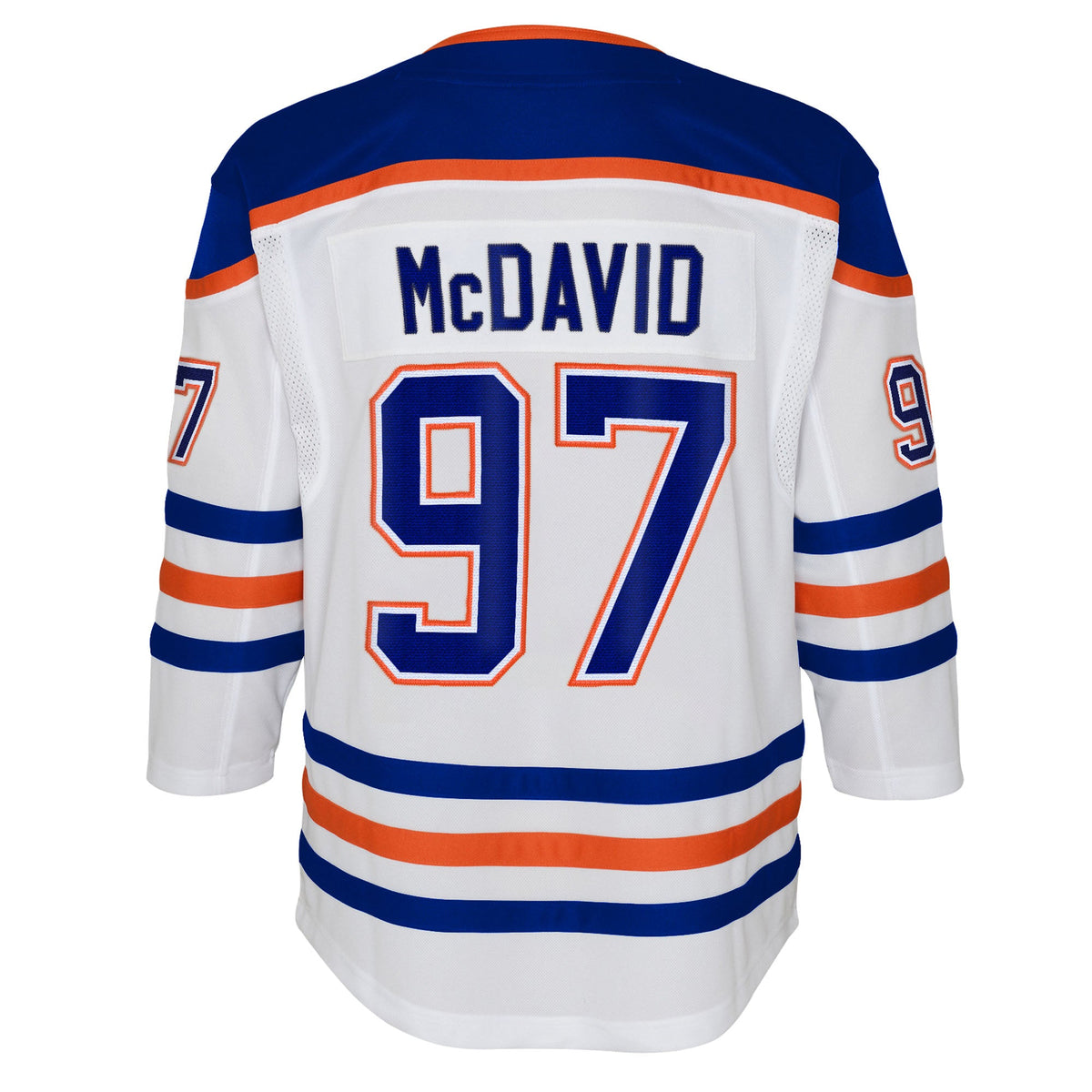 Outerstuff Junior Premier Jersey - Edmonton Oilers - Connor McDavid - Away, back view