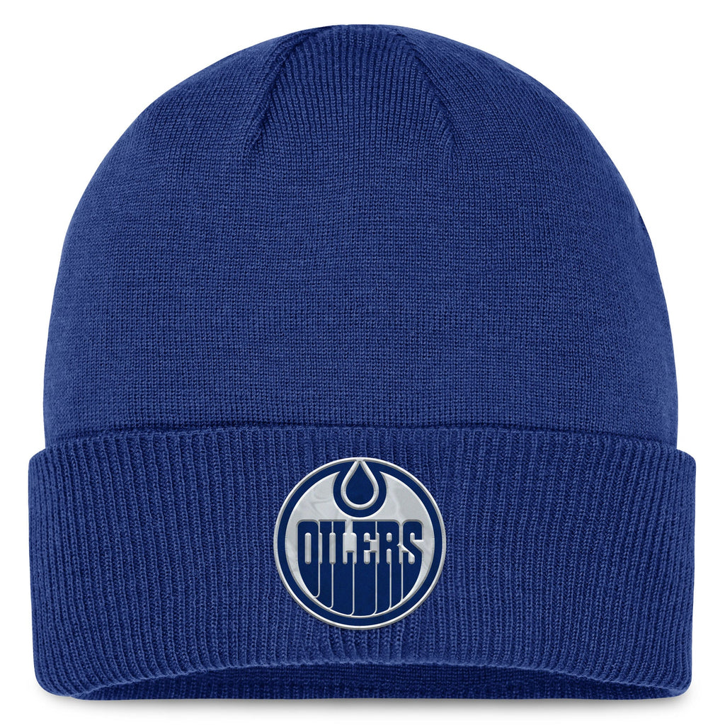 Authentic Pro Cuffed Beanie- Edmonton Oilers