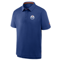 Fanatics Edmonton Oilers Authentic Pro Rink polo cobalt front