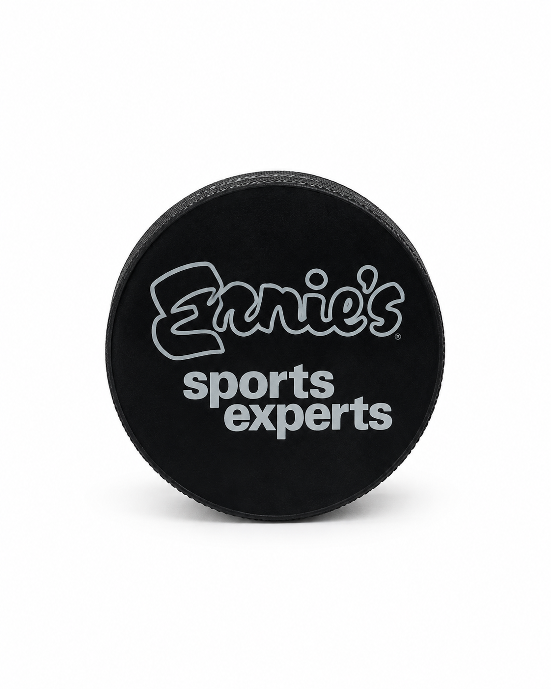 Inglasco Ernie’s Sports Experts Official Branded Hockey Puck - 6oz