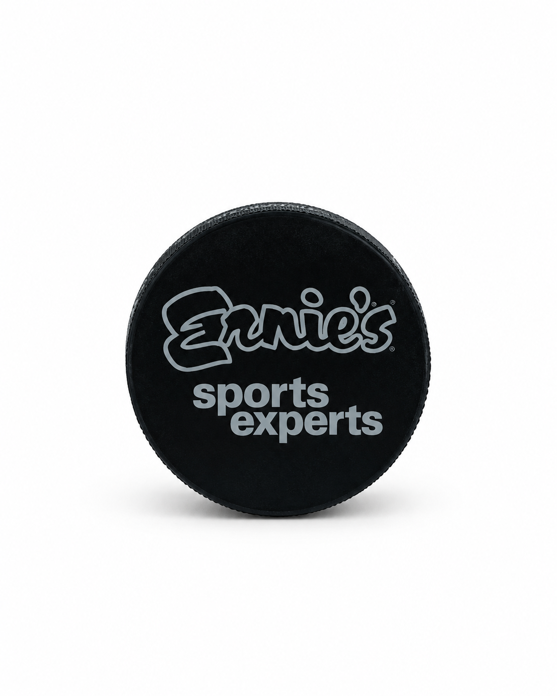 Inglasco Ernie’s Sports Experts Official Branded Hockey Puck - 6oz, photo 2
