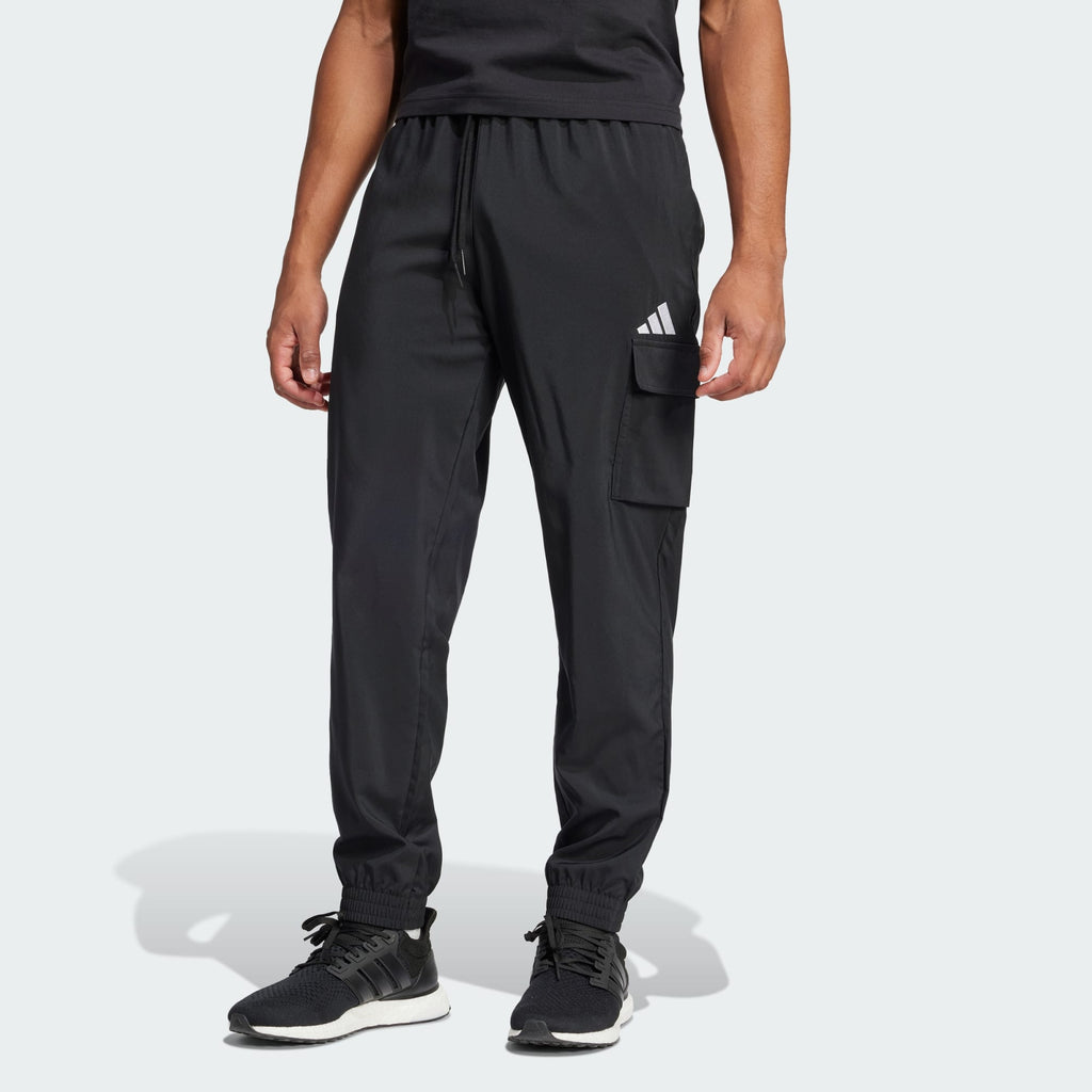 Adidas Men's Essentials Small Logo Cargo Pants