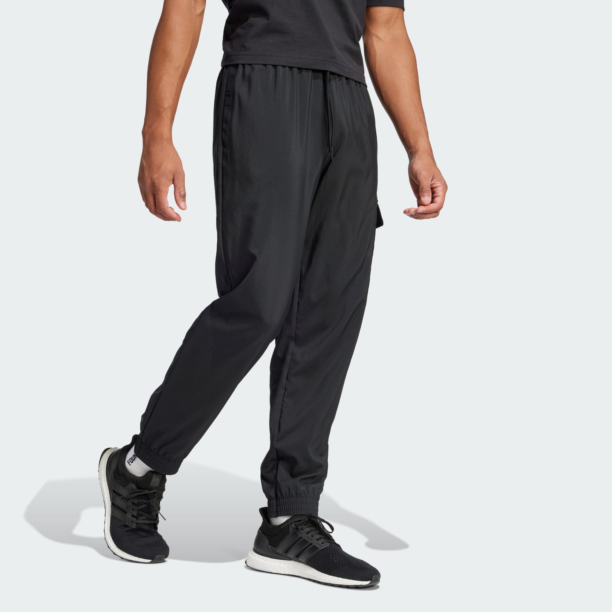 Adidas Men's Essentials Small Logo Cargo Pants
