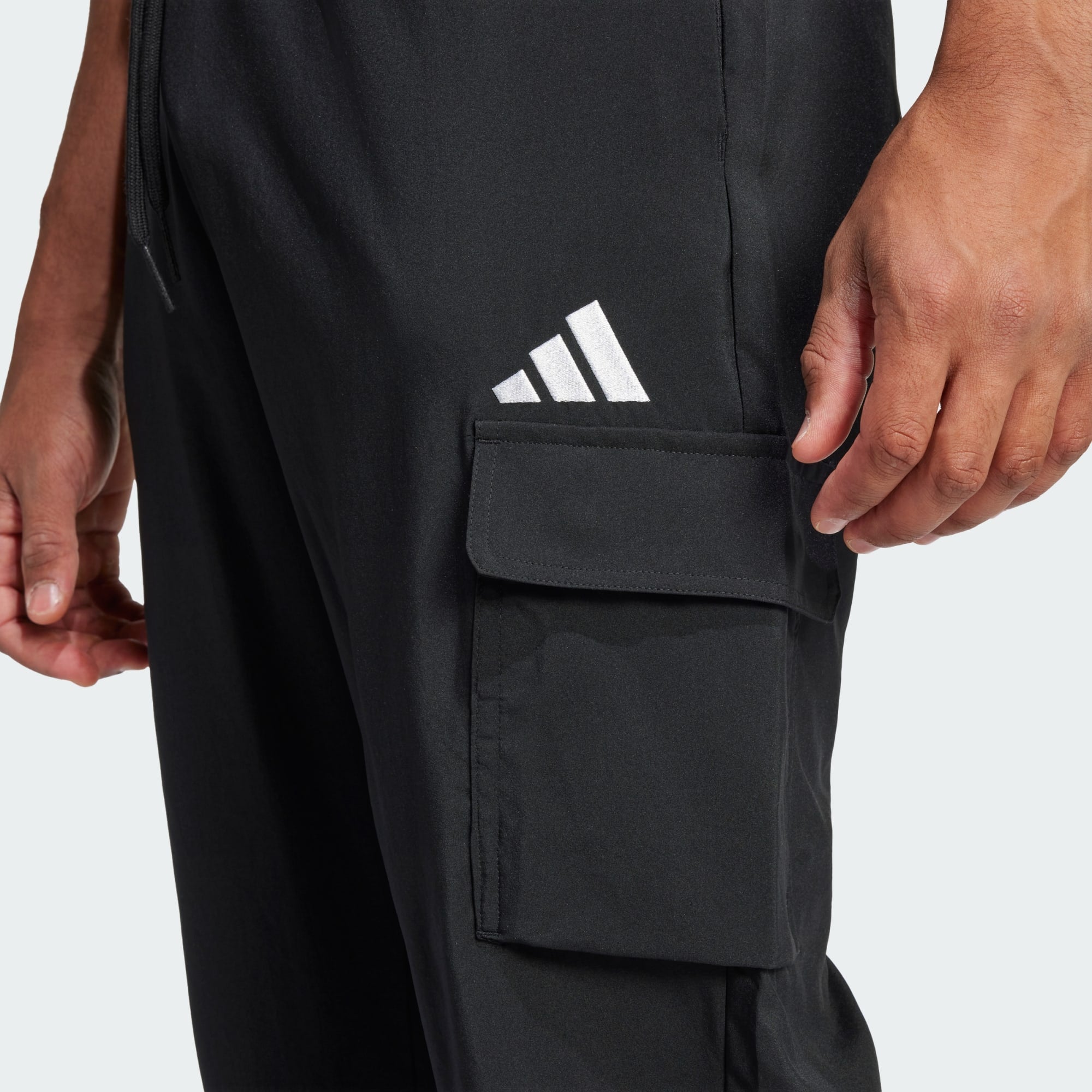 Adidas Men's Essentials Small Logo Cargo Pants