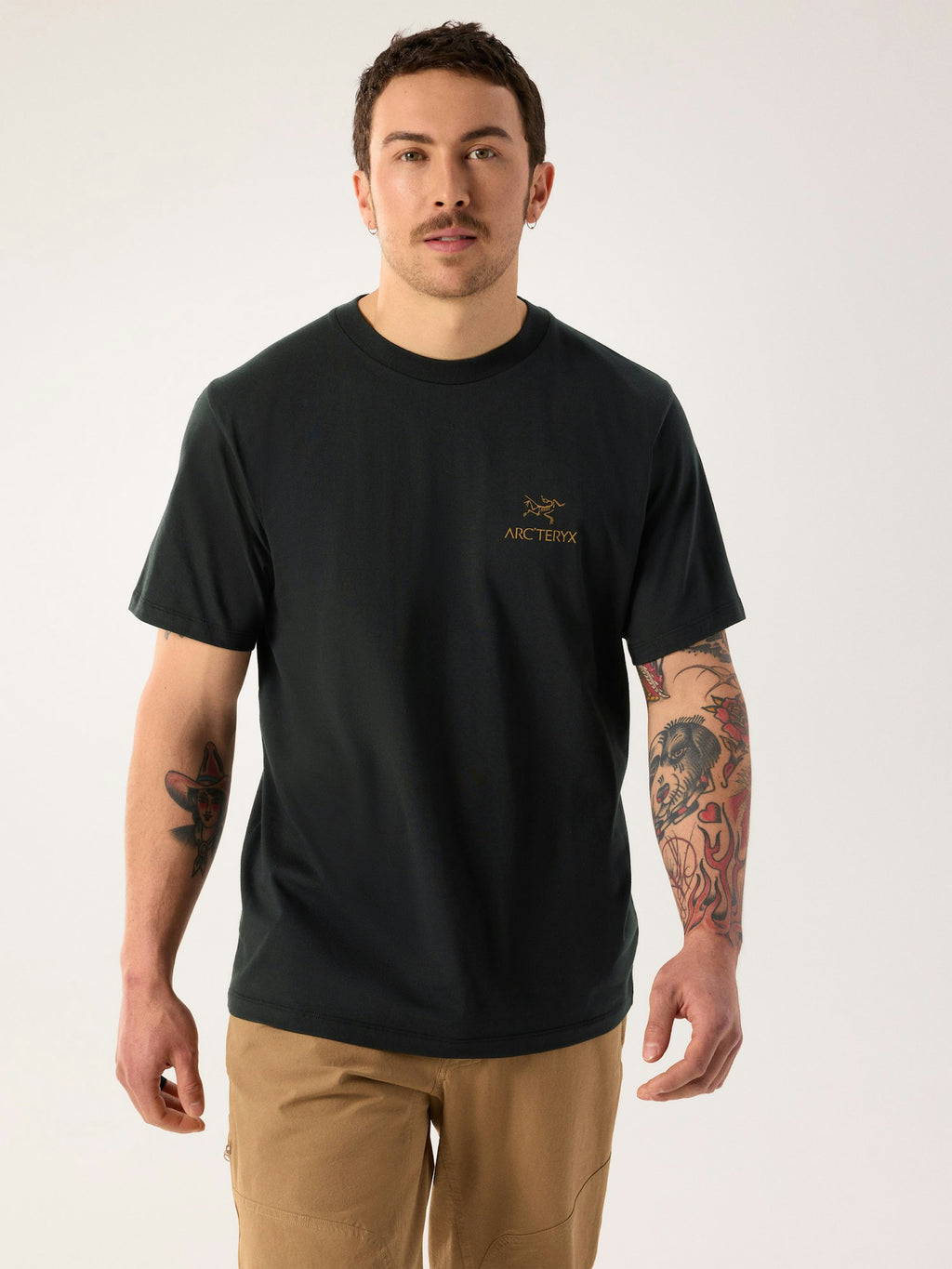 Arc'teryx Men's Kragg SL Cotton Bird Word Shirt Short Sleeve