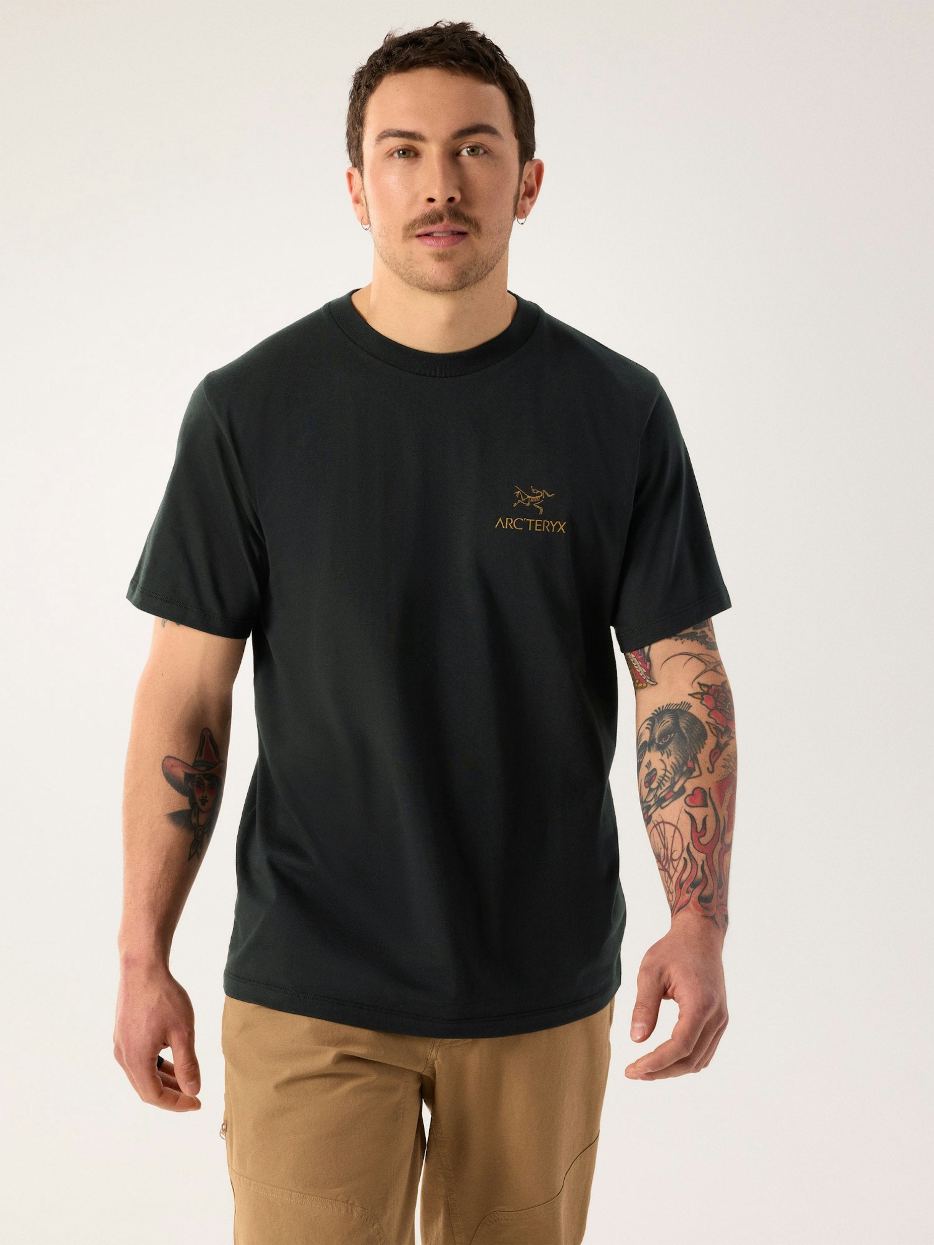 Arc'teryx Men's Kragg SL Cotton Bird Word Shirt Short Sleeve