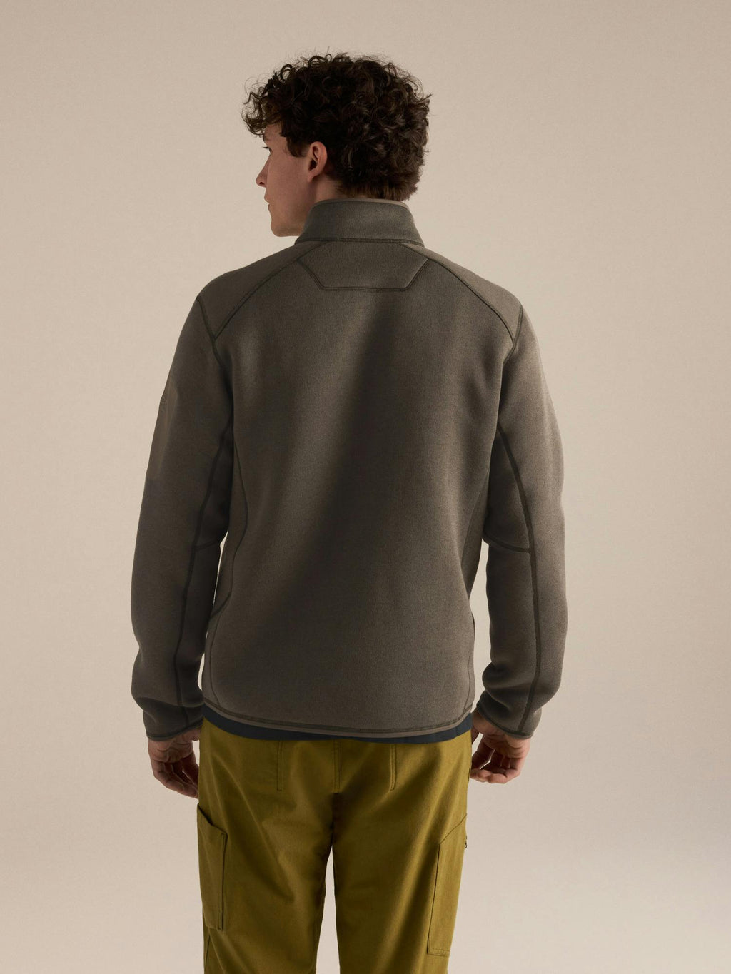 Arc'teryx Men's Covert Cardigan - Mongoose Heather - back