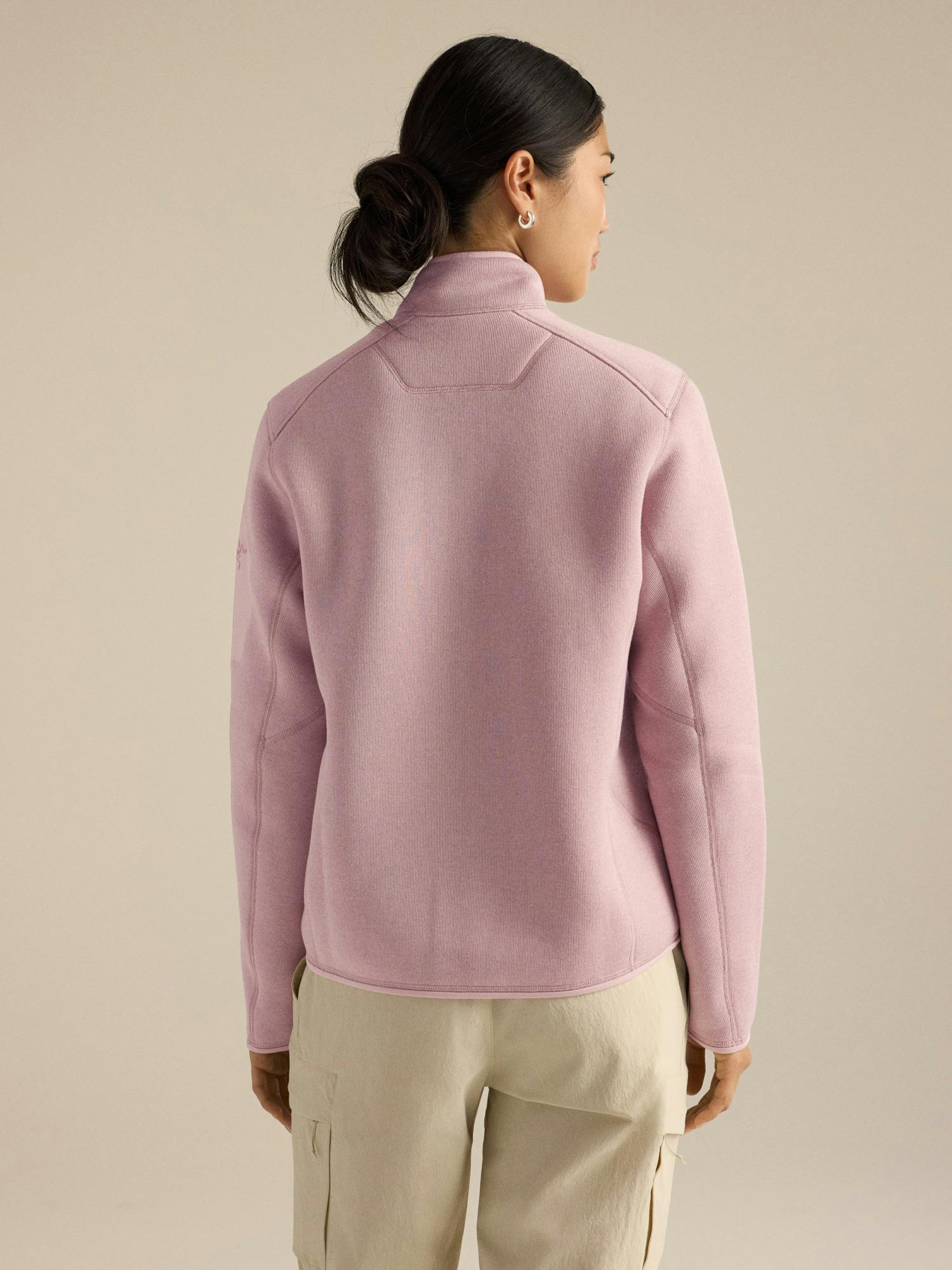 Arc'teryx Women's Covert Cardigan - Alpine Rose Heather - back