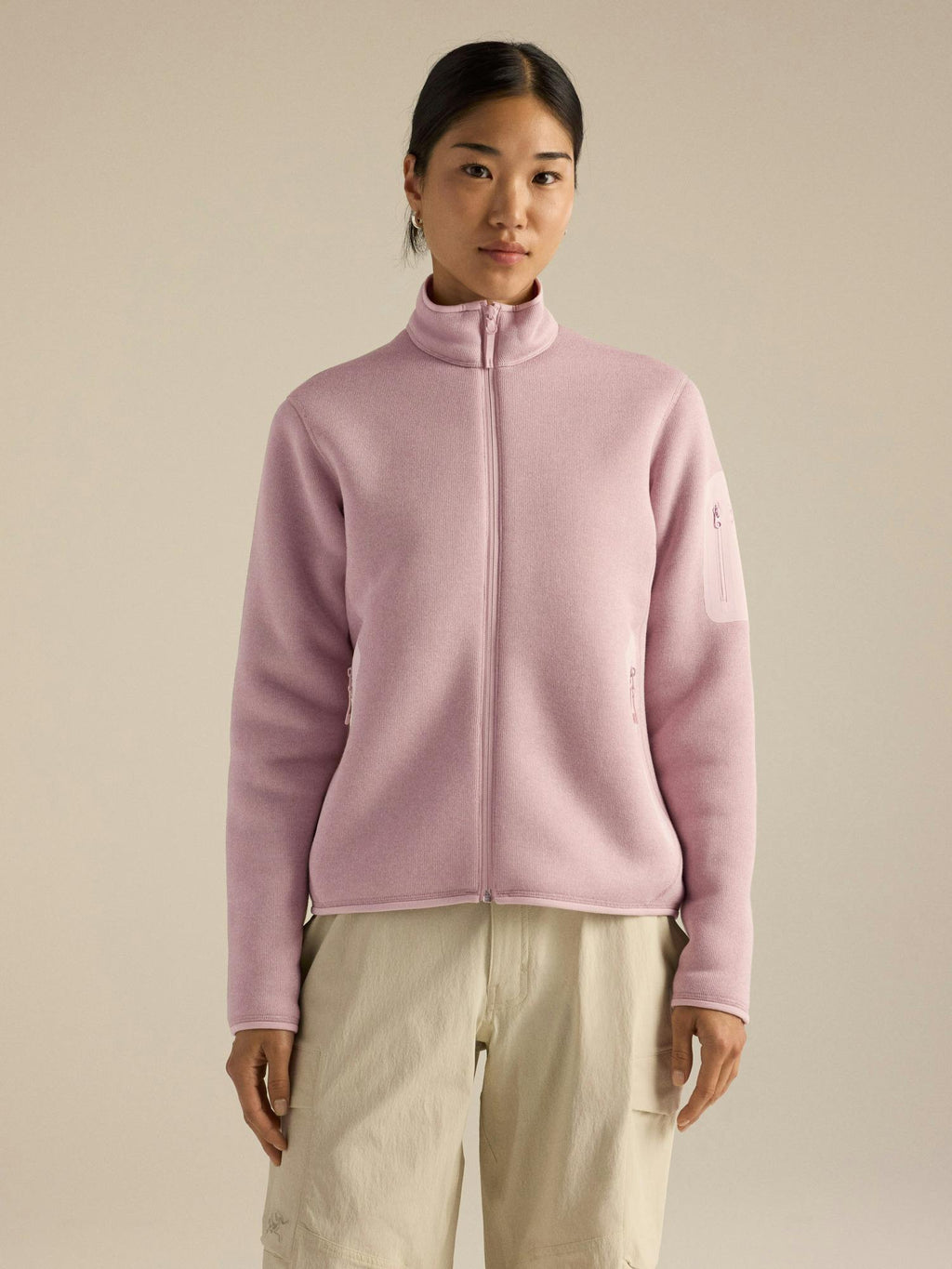 Arc'teryx Women's Covert Cardigan - Alpine Rose Heather - front