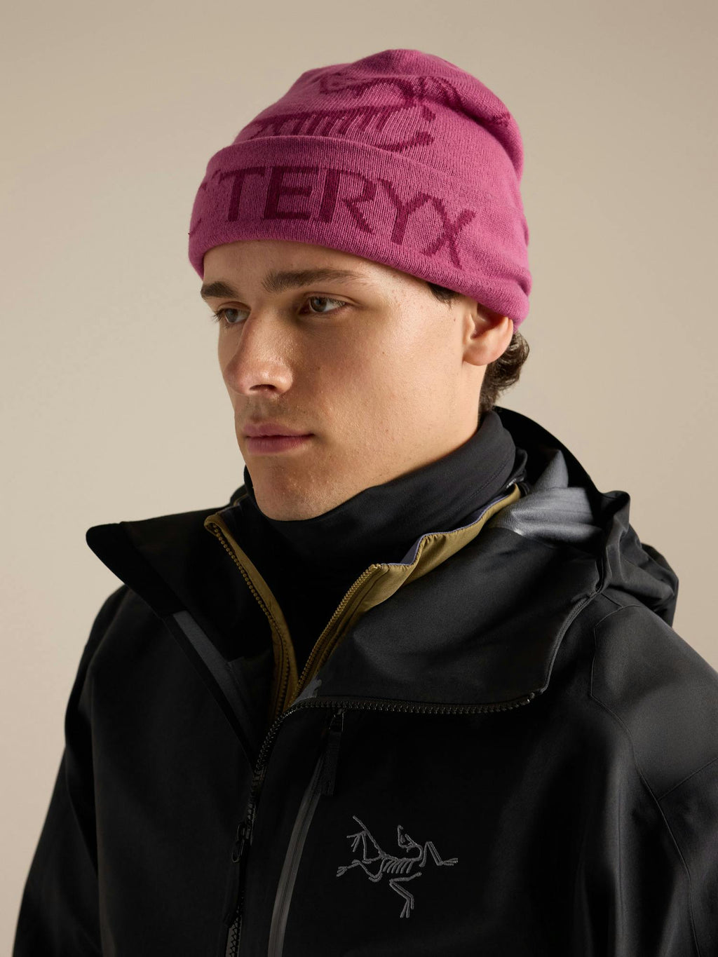 Arc'teryx Bird Word Toque - LT RENEGADE / RENEGADE detail