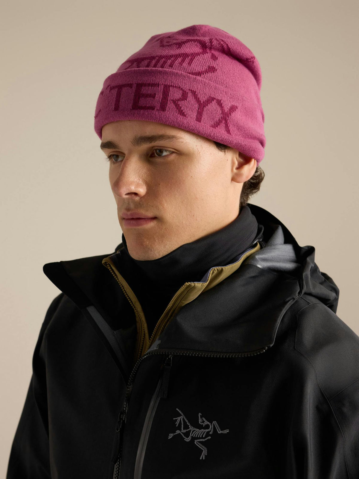 Arc'teryx Bird Word Toque - LT RENEGADE / RENEGADE detail