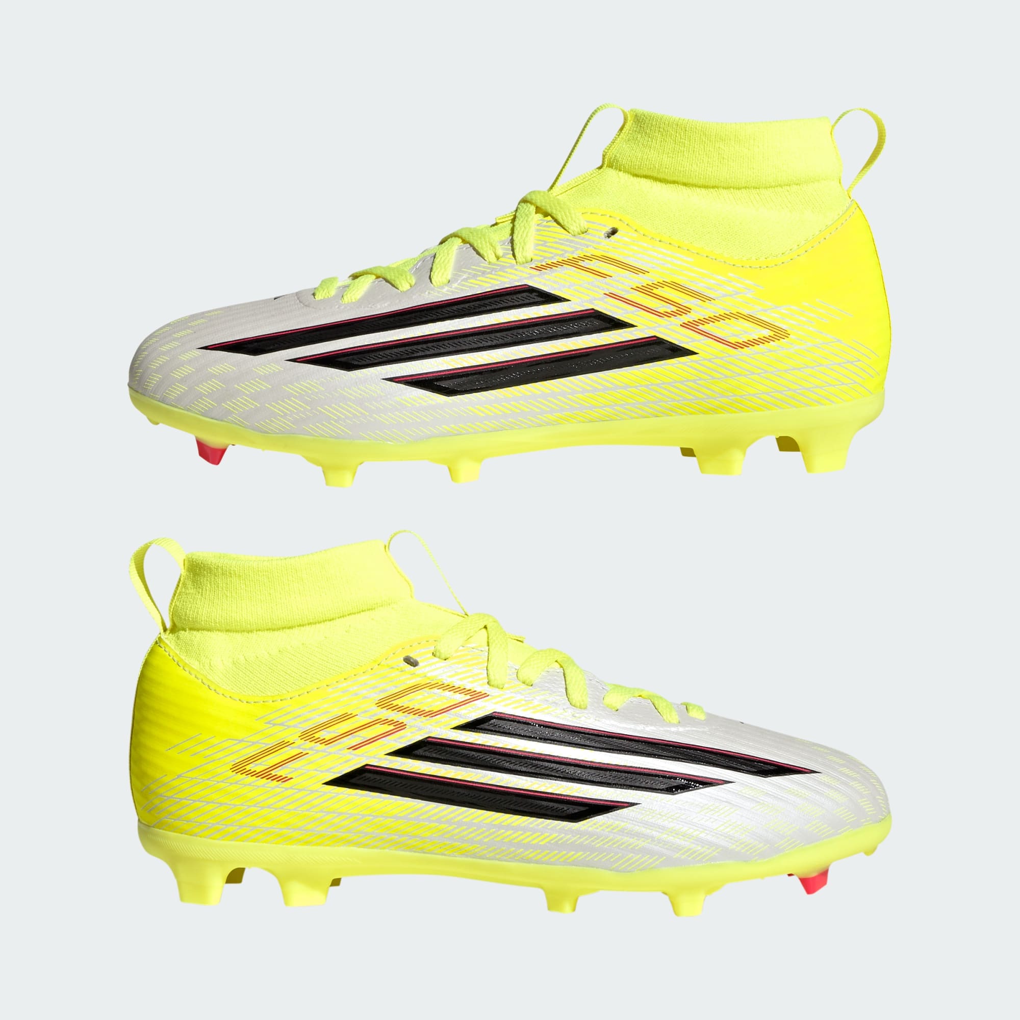 Adidas Kid's F50 League Mid Cut Firm Ground/Multi Ground Soccer Cleats