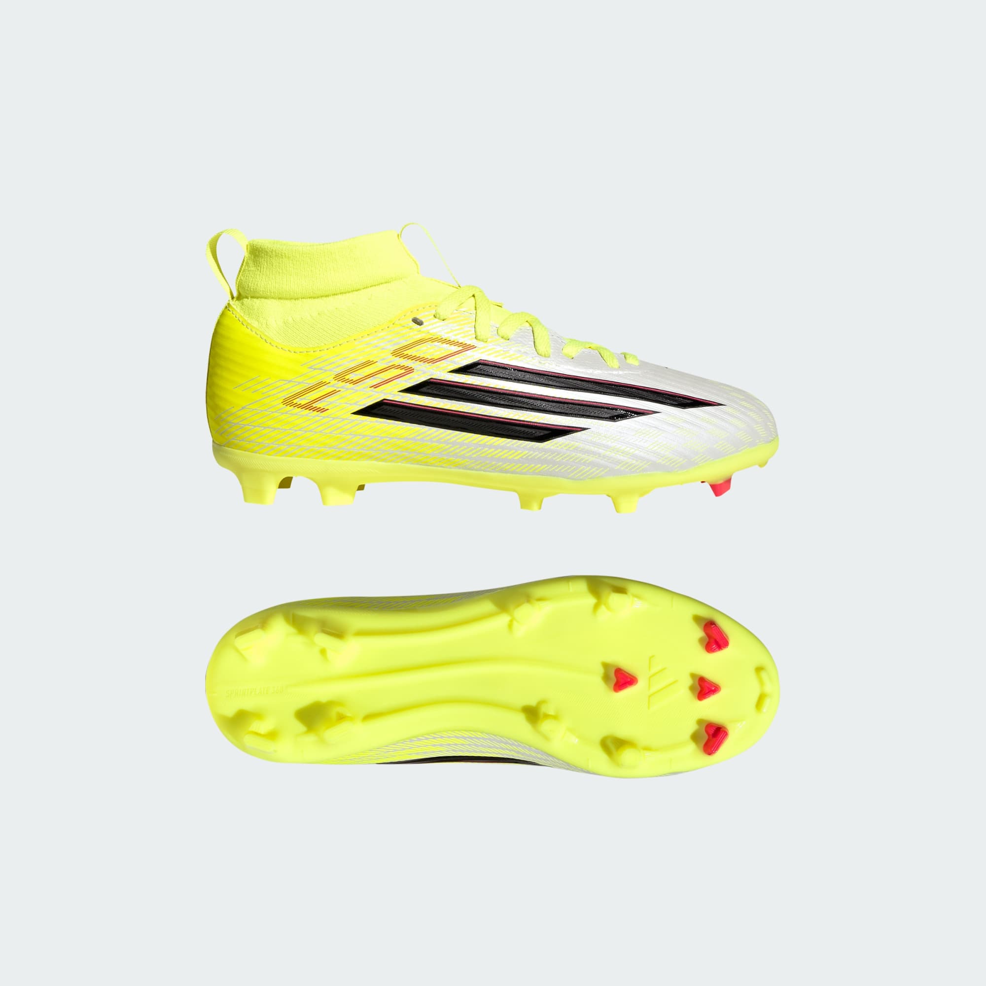 Adidas Kid's F50 League Mid Cut Firm Ground/Multi Ground Soccer Cleats
