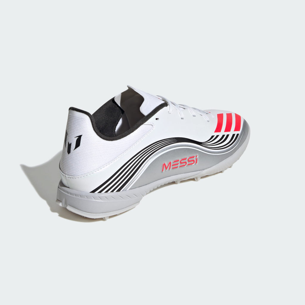 Adidas Men's F50 Messi League Turf Soccer Shoes - White/Red