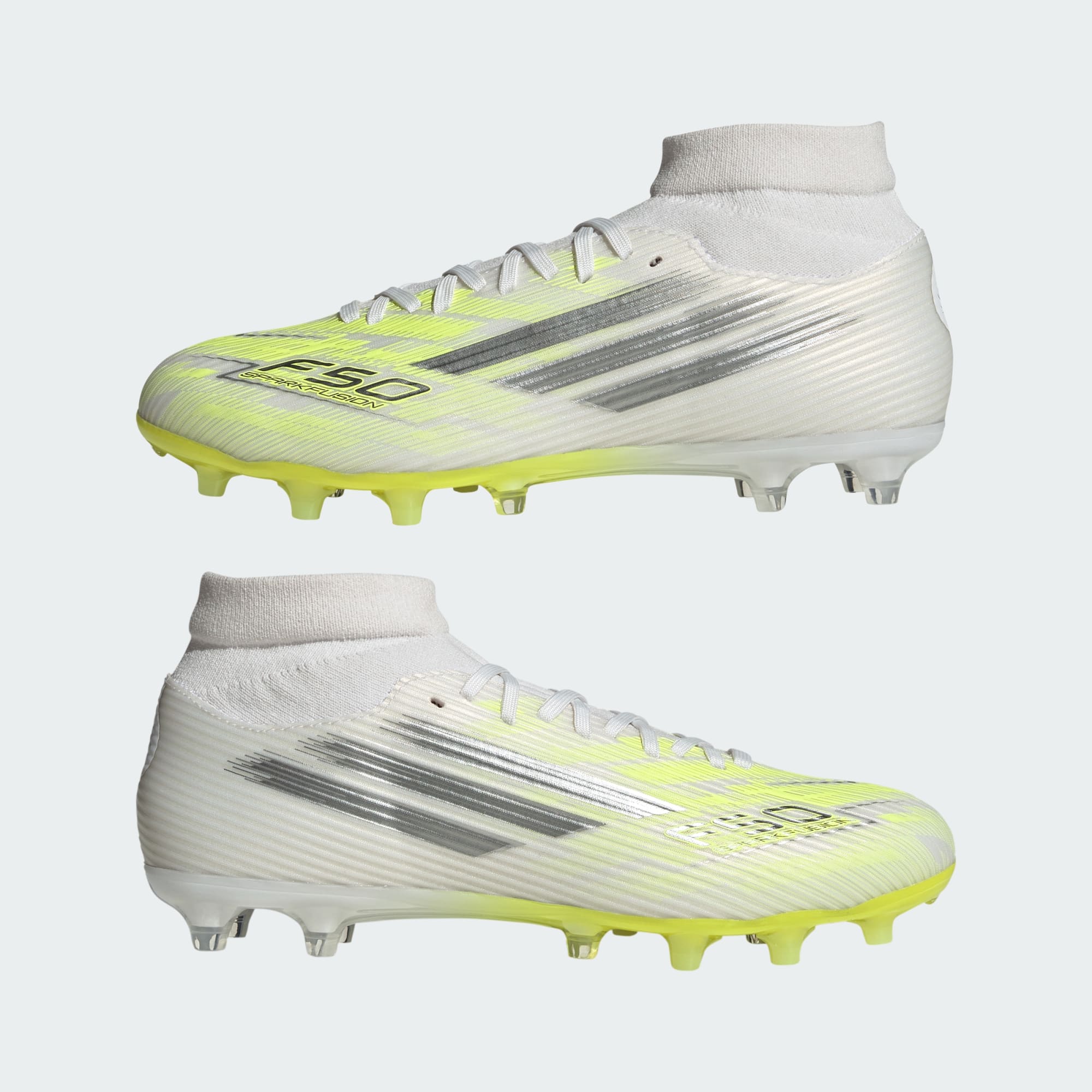 Adidas Women's F50 Sparkfusion League Mid Cut Firm Ground/Artificial Ground Soccer Cleats