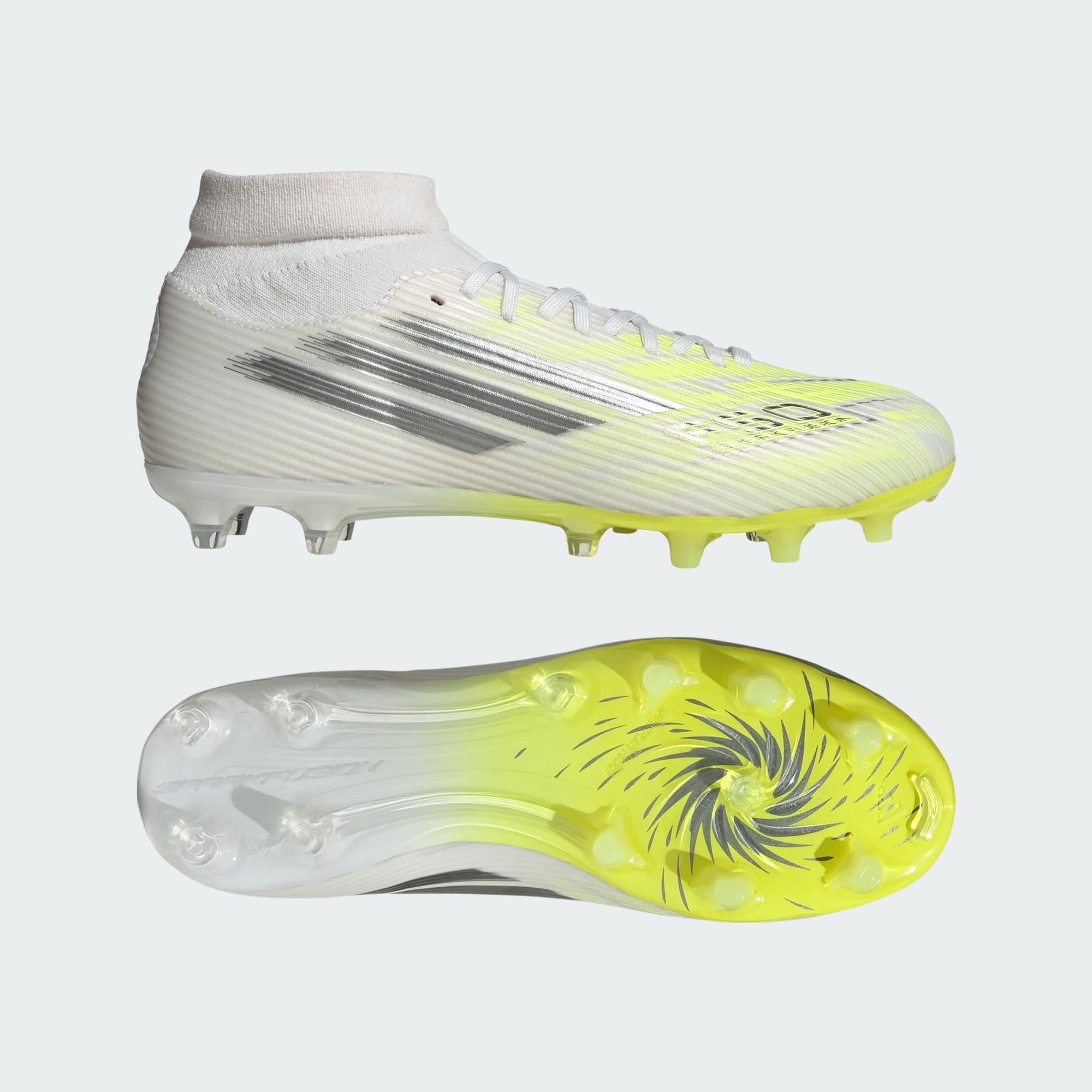 Adidas Women's F50 Sparkfusion League Mid Cut Firm Ground/Artificial Ground Soccer Cleats