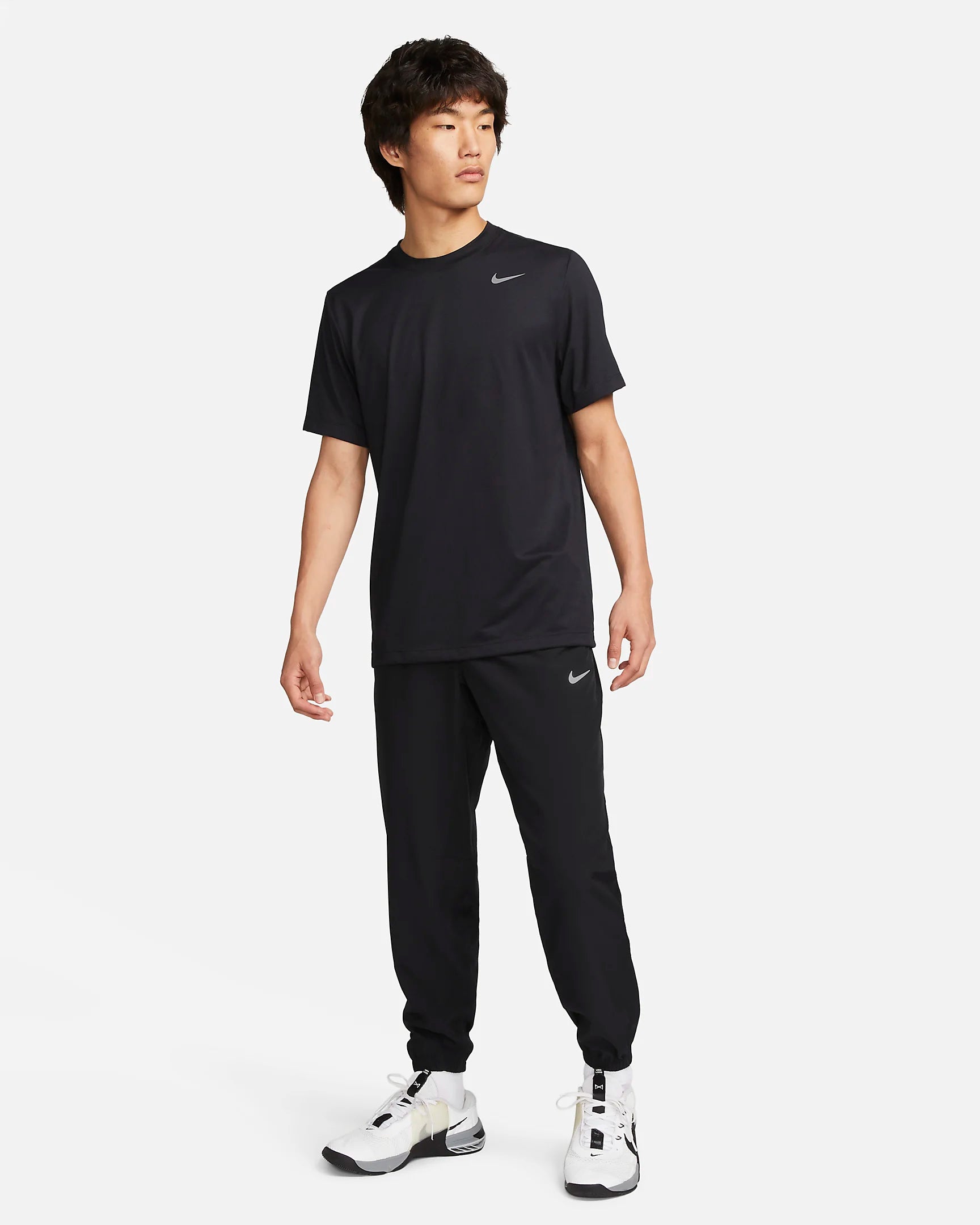 Nike standard fit tapered leg shop