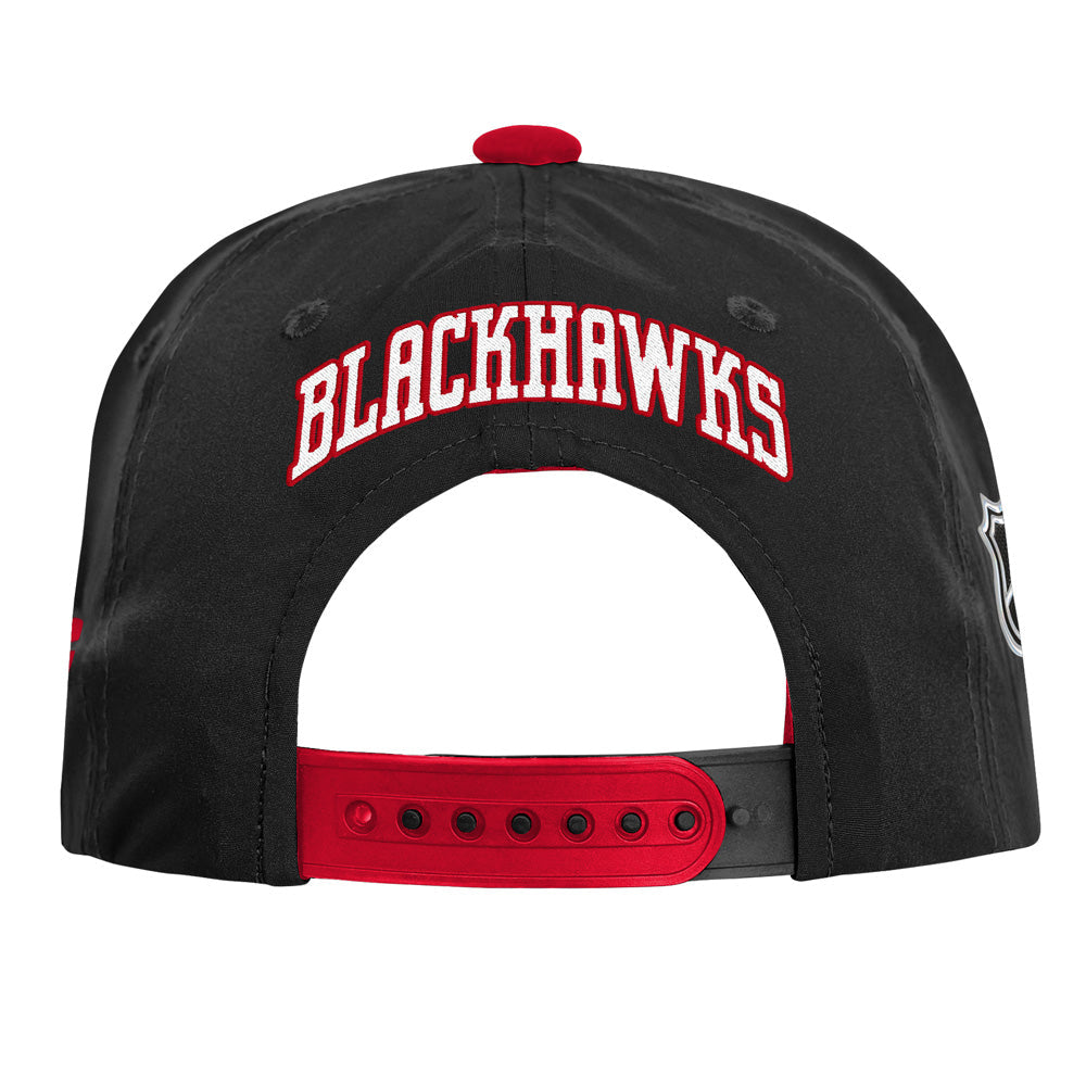 Outerstuff Chicago Blackhawks 2026 NHL Draft Podium Youth Hat - rear