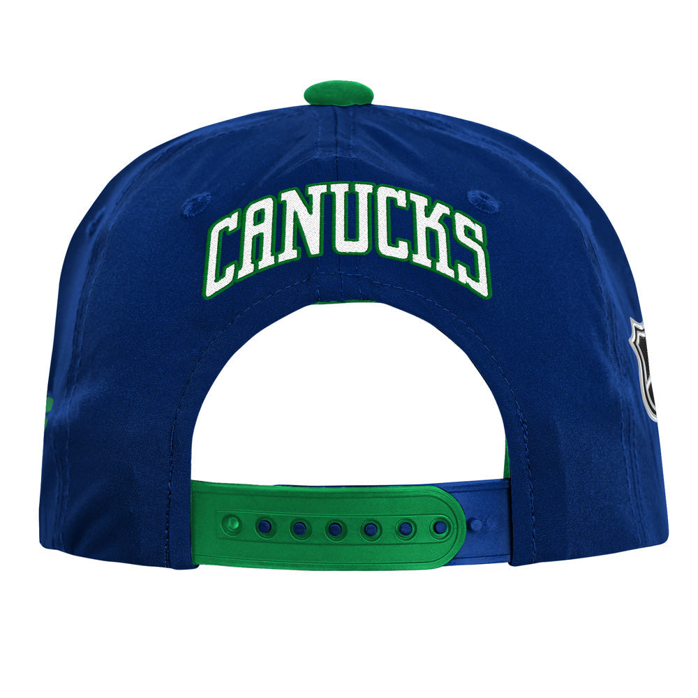 Outerstuff Vancouver Canucks 2026 NHL Draft Podium Youth Hat - rear