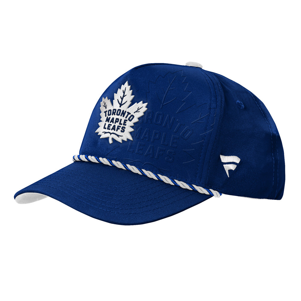 Outerstuff Toronto Maple Leafs 2026 NHL Draft Podium Youth Hat - three-quarter left