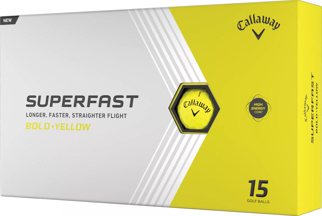 SuperFast Golf Balls 2022 - 15 Pack