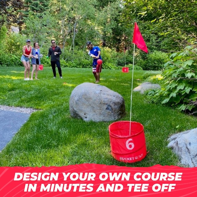 Pro 6 Hole Portable Golf Backyard Game