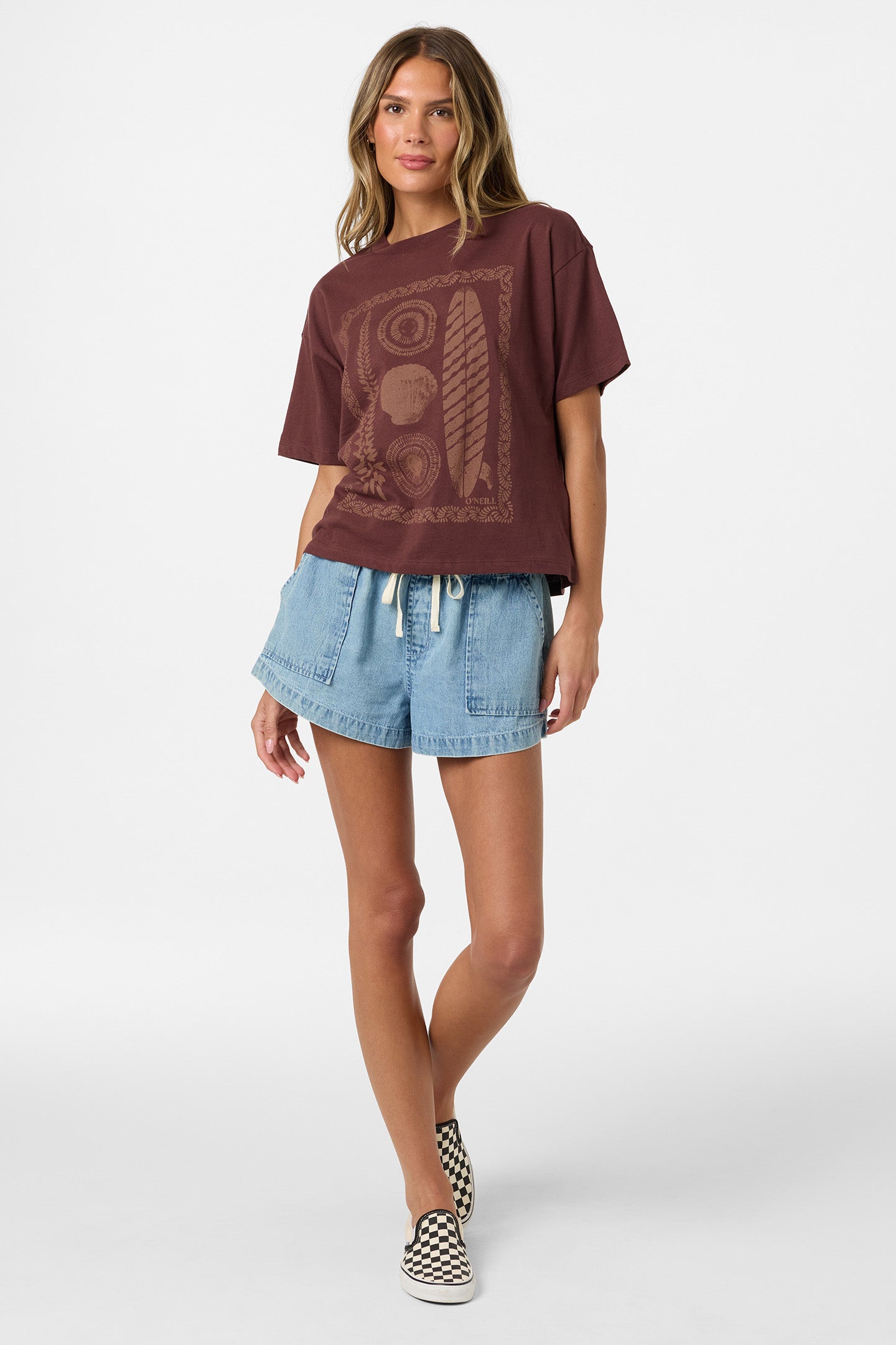 O'Neill Calico Easy Tee - Chocolate