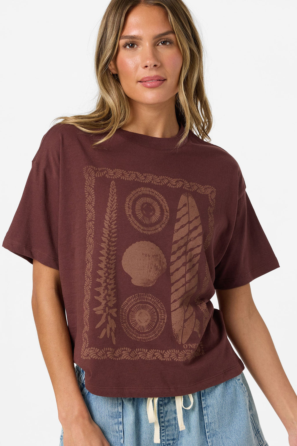 O'Neill Calico Easy Tee - Chocolate