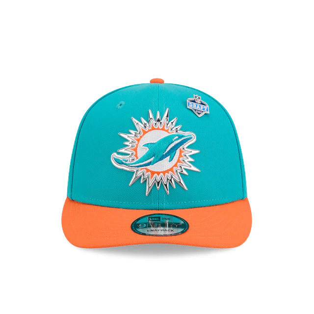 New Era Miami Dolphins NFL Draft 2026 9FIFTY Snapback