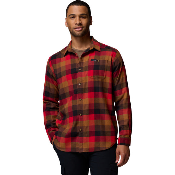 Columbia Men's Cornell Woods Flannel Long Sleeve Shirt