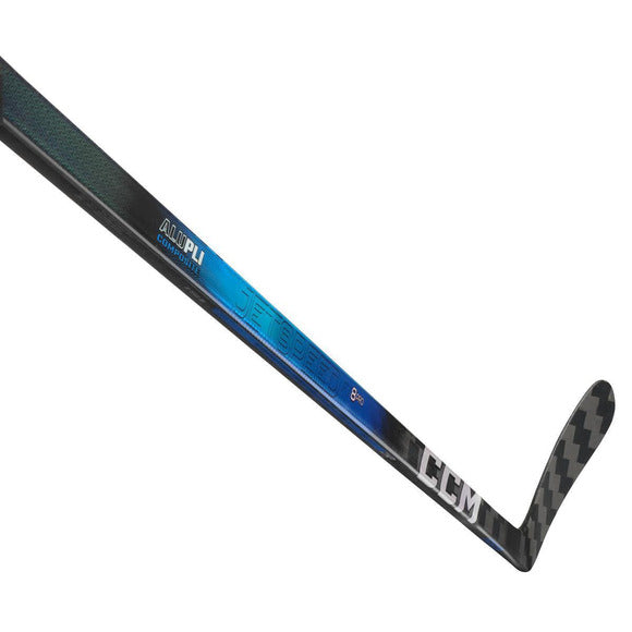 CCM Junior Jetspeed FT8 Pro Hockey Stick - Blue - 2025
