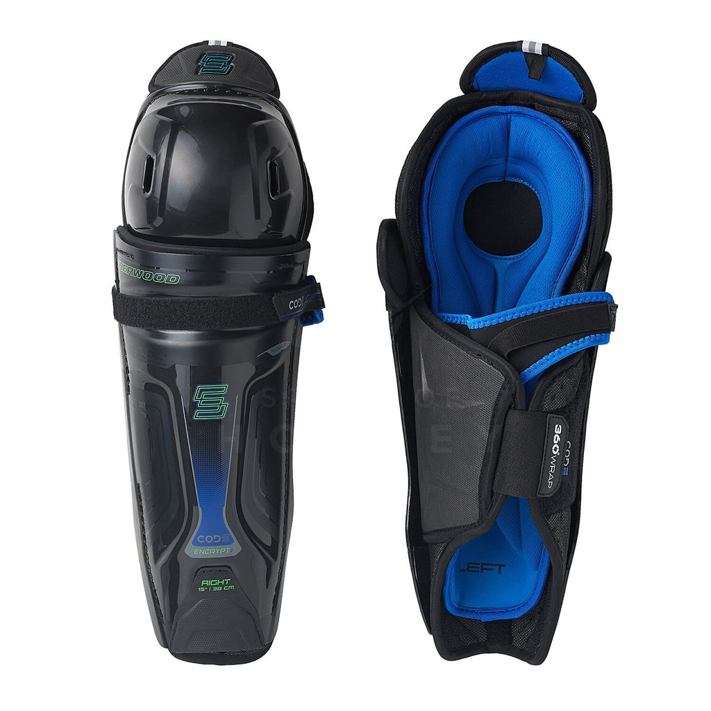 Senior Code Encrypt 2 Hockey Shin Pads
