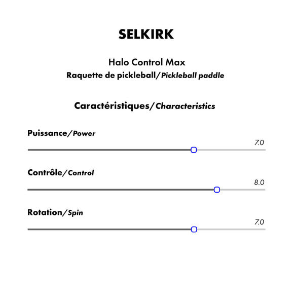 Halo Control Max Pickleball Paddle