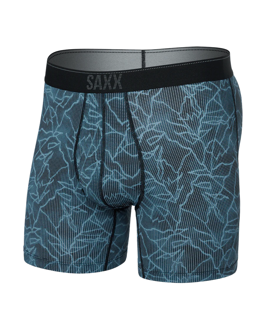 Quest Boxer Brief - Sketchy Mountain-Black