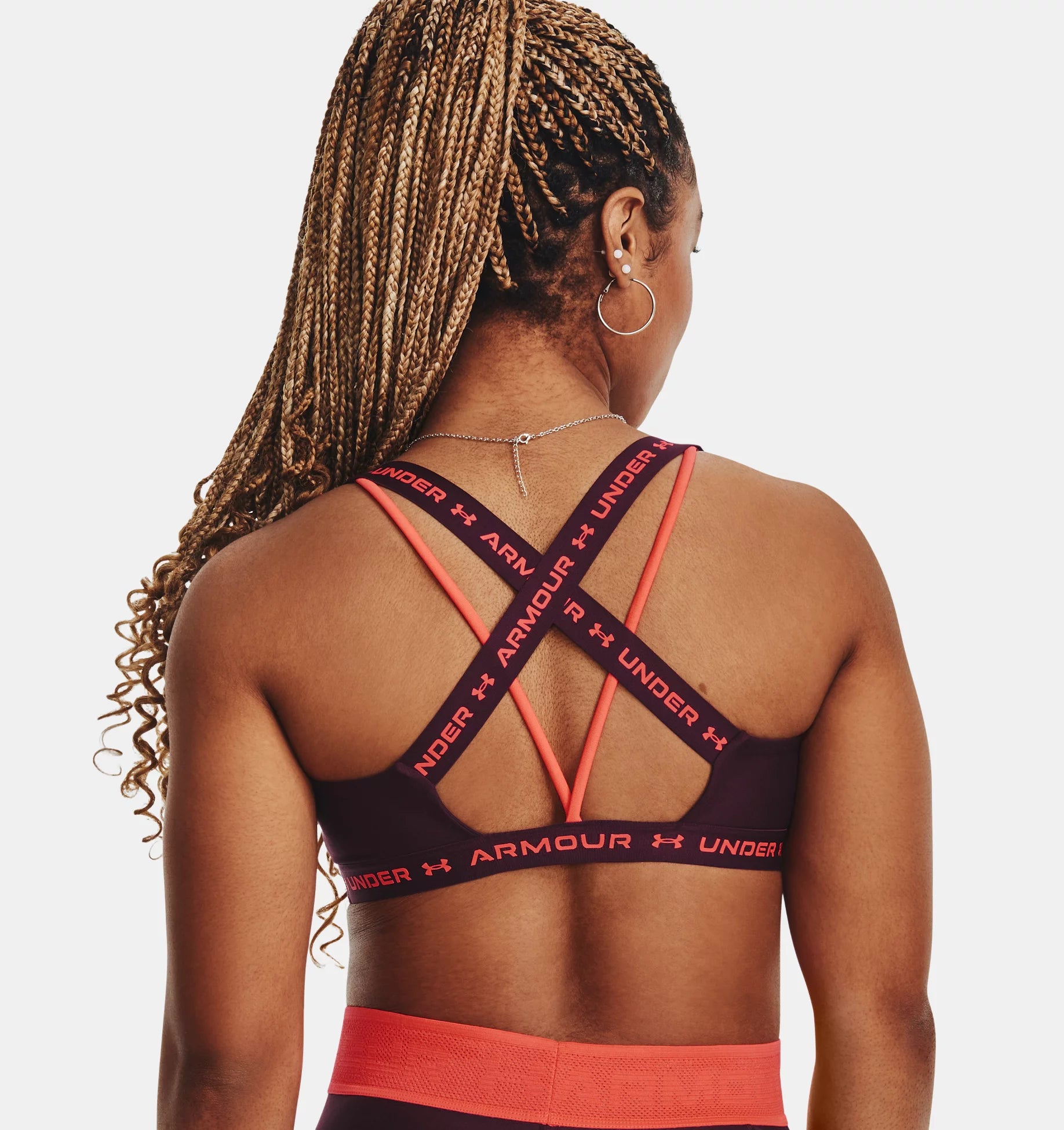 Sixs - Reinforced sports bra with colored Carbon Underwear