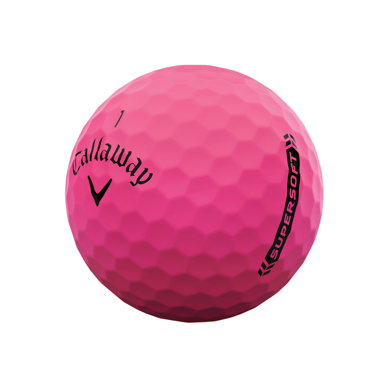 2023 Supersoft Matte Golf Balls - 1 Dozen