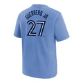 Name & Number T-shirt Child Toronto Blue Jays- Vladimir Guerrero Jr.