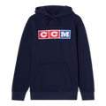 CCM Heritage Pullover Hoodie, True Navy, front
