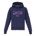 CCM Youth Barbie Hockey Hoodie - Navy, front view