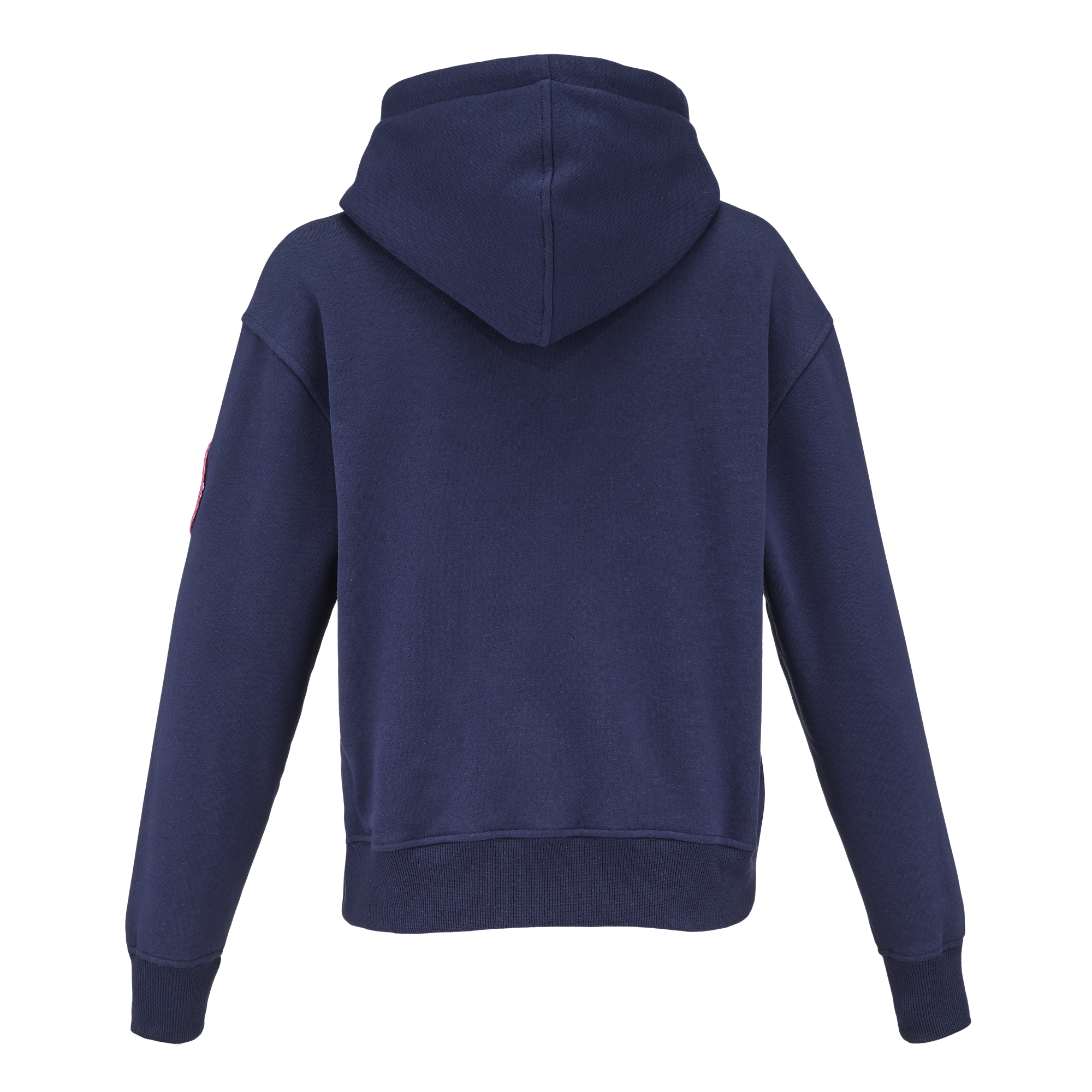 CCM Youth Barbie Hockey Hoodie - Navy, back view