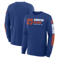 Fanatics Edmonton Oilers Goal Crease Long Sleeve Shirt