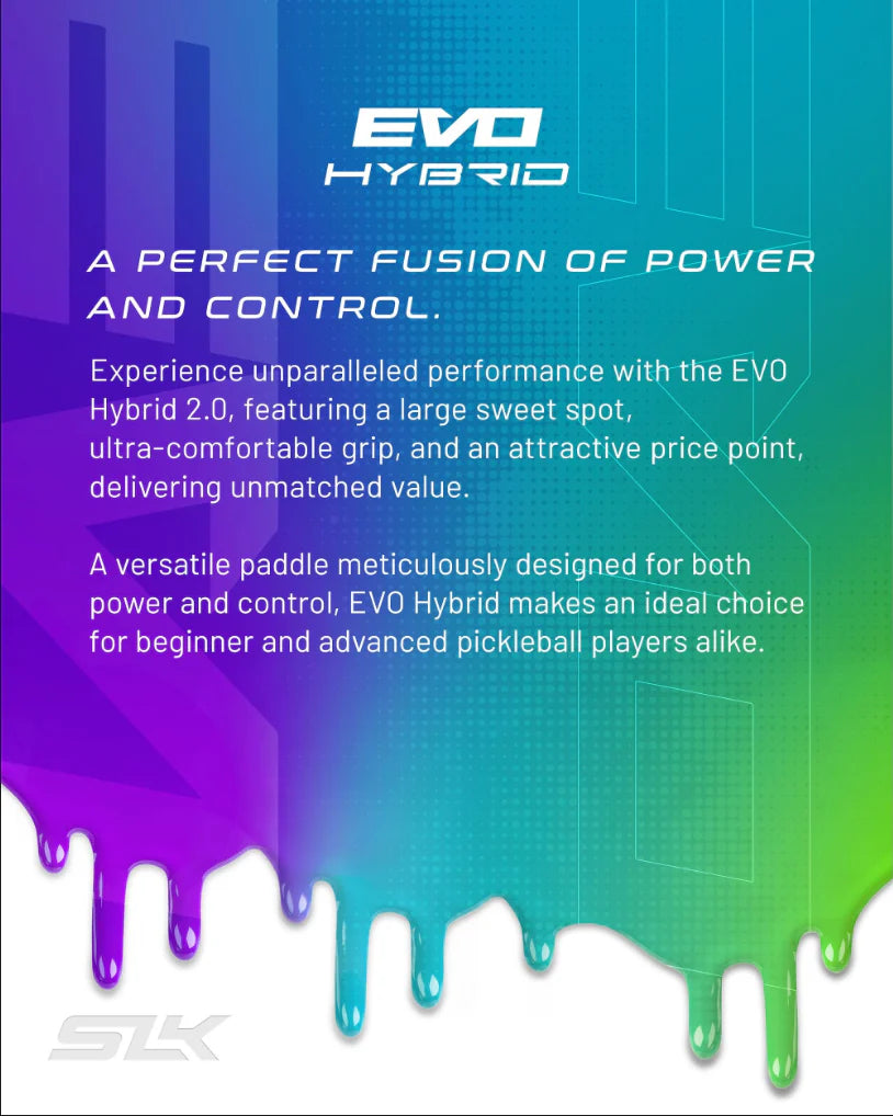 SLK Evo Hybrid 2.0 XL Pickleball Paddle