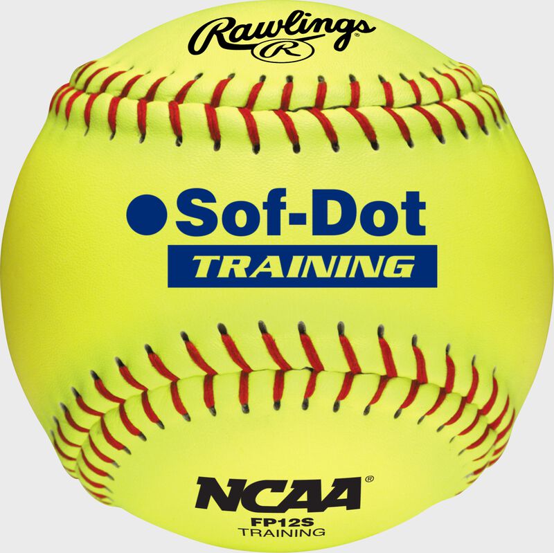 12" NCAA Soft Poly-Core Fastpitch Training Ball