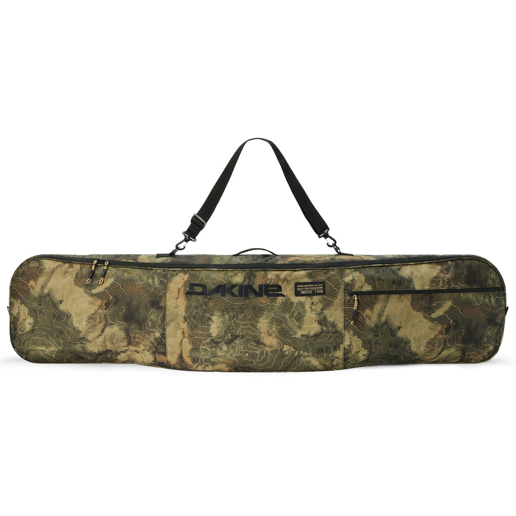 Dakine Freestyle Snowboard Bag - Earth Topo, front view