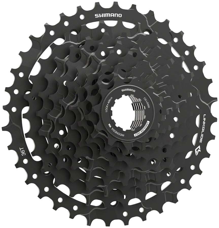 Shimano CUES CS-LG300-9 Cassette 11-36T detail
