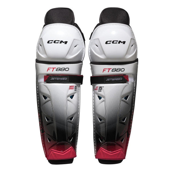 CCM Junior Jetspeed FT880 Hockey Shin Guards - 2025